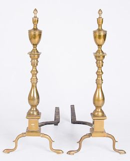 Chippendale Style Andirons