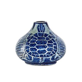 E. DE HOA LeBLANC; NEWCOMB COLLEGE Miniature vase
