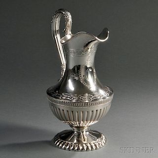 Rogers & Wendt Coin Silver Pitcher
