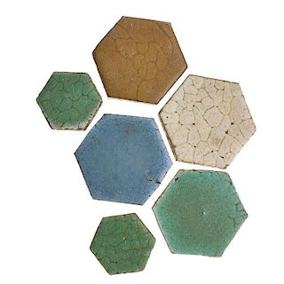 GRUEBY Hexagonal tiles, approx. 381