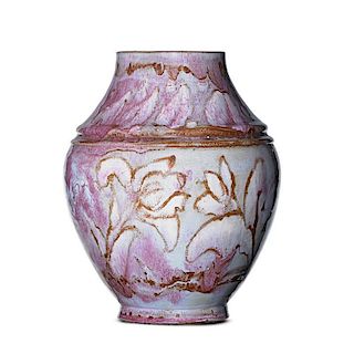 AREQUIPA Large vase w/ floral decoration