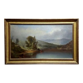 Hudson River Oil Painting