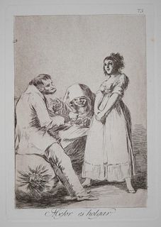 Francisco Goya - Abejor es holgar?