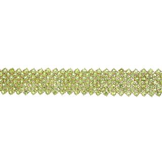 CHATILA - a peridot bracelet. Comprising seven rows of circular-shape peridot, to the partially conc