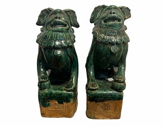 Chinese Foo Dogs Statue