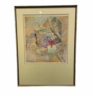 Signed CICERO Abstract Lithograph