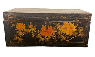 Hand painted Chinese Trunk 