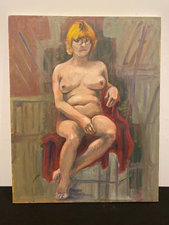 Nude Oil on Canvas 