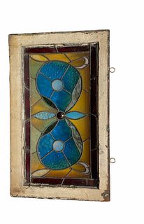 Victorian Stained & Jeweled Window