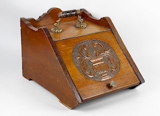 A box containing assorted clocks and collectables. Comprising a small spring driven Vienna wall cloc