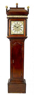 A George III oak cased 30-hour longcase clock. Henry Payton, Bromsgrove, circa 1760. The 11-inch squ