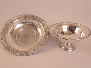 2 STERLING SILVER BOWLS