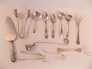 12 STERLING SILVER ITEMS