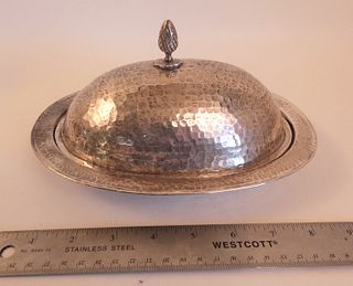 TURKISH 900 SILVER OVAL SERVING DISH