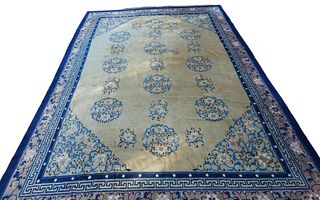 ANTIQUE CHINESE ROOM SIZE RUG