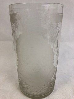 Engraved Glass Humpen