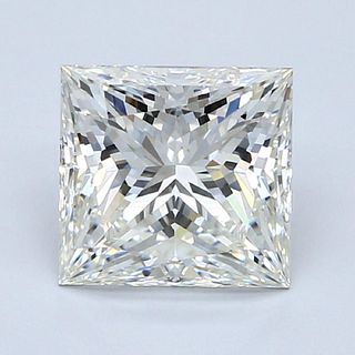 3.04-Carat Princess Cut Diamond