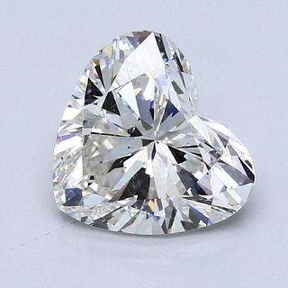 3.20-Carat Heart Shaped Diamond