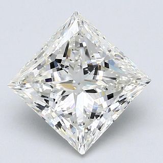 3.01-Carat Princess Cut Diamond