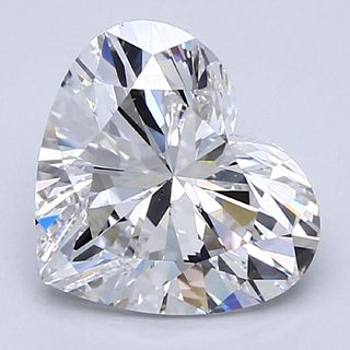 3.01-Carat Heart Shaped Diamond