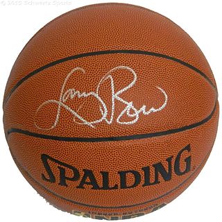 Larry Bird Signed Basketball