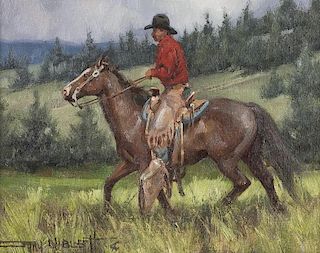 Gary Niblett | b. 1943 CAA | Moreno Valley Cowboy