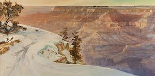 Phil Nethercott | b. 1951 | Grand Canyon - Winter
