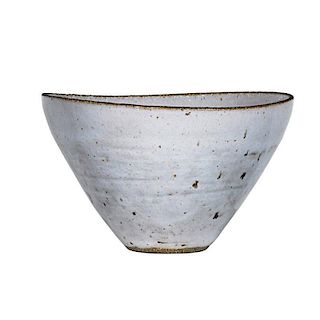 LUCIE RIE Glazed stoneware bowl