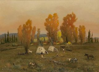Bill Mittag | b. 1935 | Cheyenne Autumn