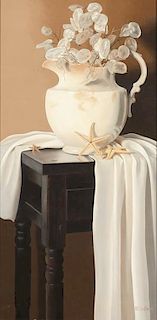 Cecile Baird | b. 1945 CPSA | White Study with Vase