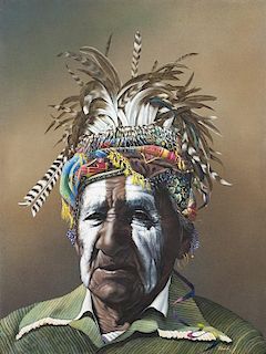 Denham Clements | b. 1944 | Indian Chief