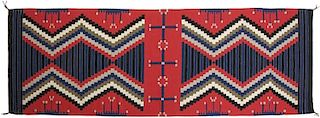 Unknown Maker  | Hubbel Style Revival, Navajo (runner rug)