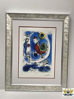 After Marc Chagall 365 Lithograph