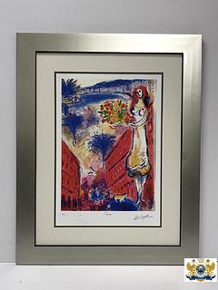 After Marc Chagall Lithograph
