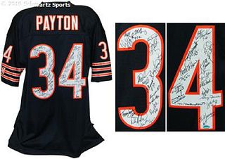 1985 Bears Team Signed Chicago Bears Jersey