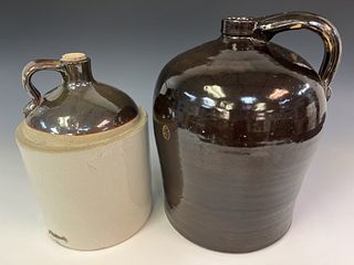 Two Stoneware Jugs