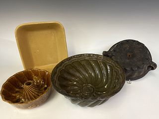Pottery Molds and dish