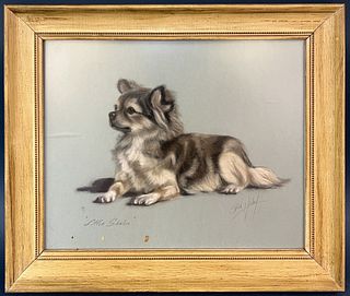 Robert Hickey Dog Painting
