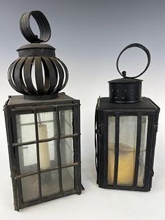 Two Tin Lanterns