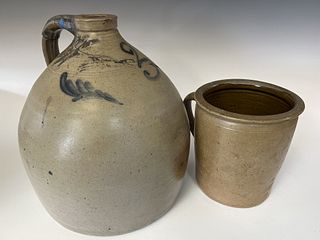 Stoneware Jug and Mush Mug