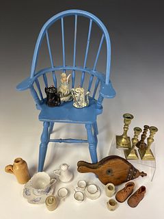 Doll Chair and Accessories