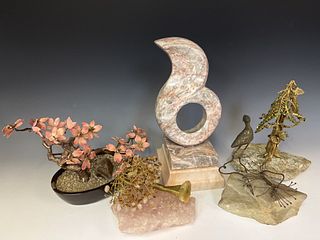 Metal and Stone Sculptures