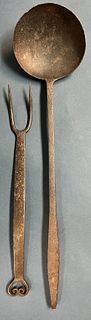 Reading Furnace Ladle and Fork