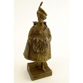 Mid 20th century Bergmann Vienna Bronze "Little Thief" Depicting a young woman with removable