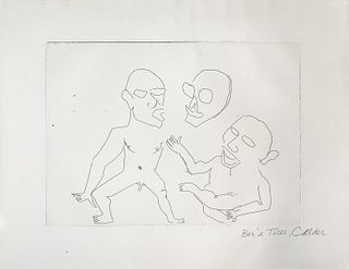 Alexander Calder - Santa Claus III