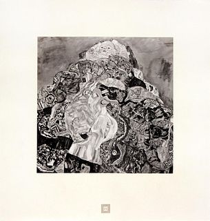 Baby by Gustav Klimt (After)