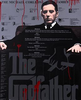 Steve Kauffman - Al Pacino as the Godfather