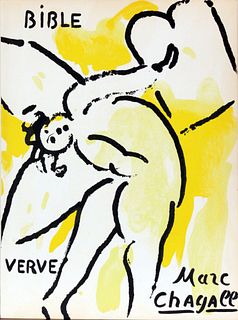 Marc Chagall - Title Page  from "Verve Vol. VIII"