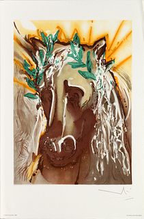 Salvador Dali (After)- The Horse of the Spring