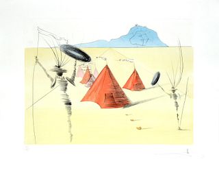 Salvador Dali - Gad from "The Twelve Tribes of Israel